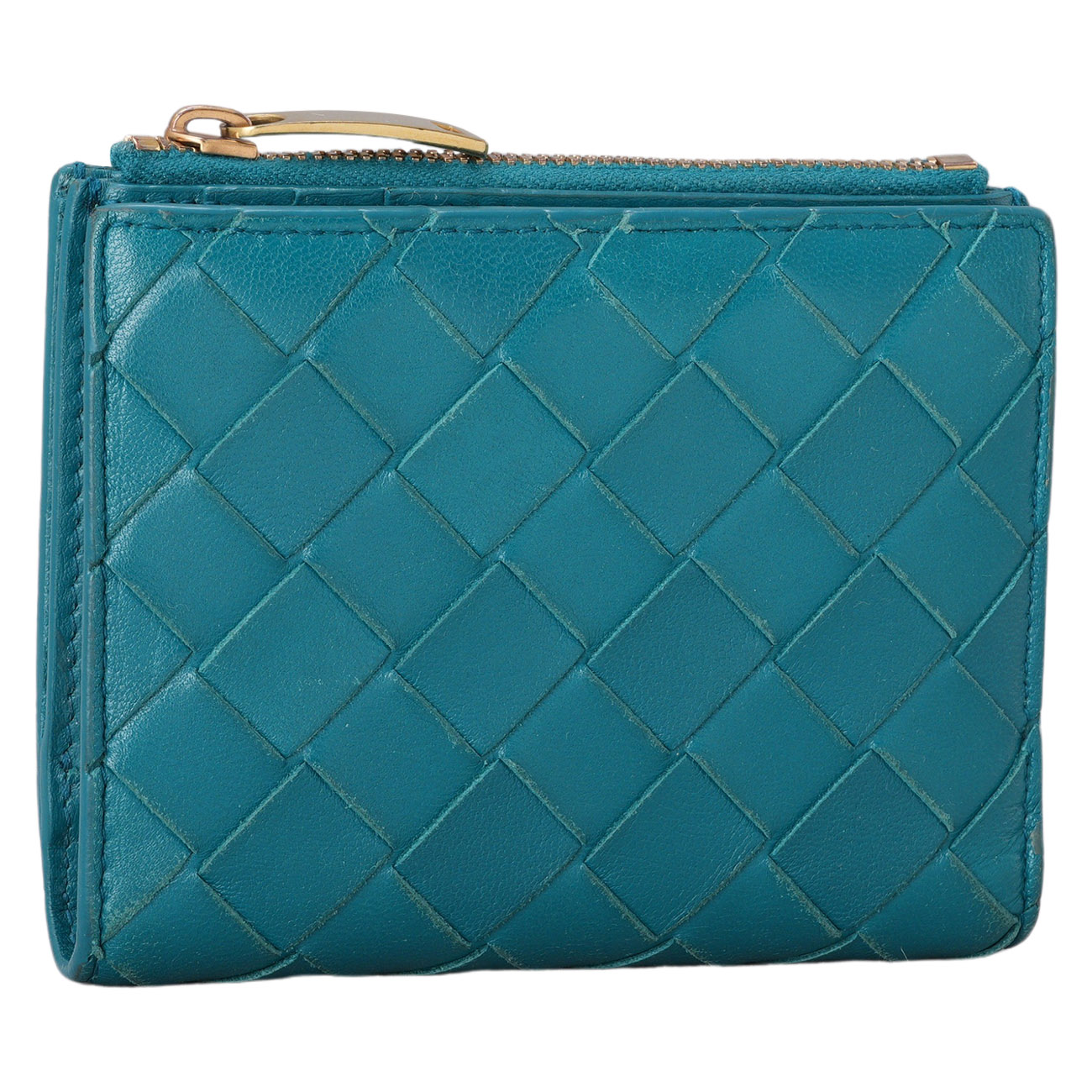 BOTTEGA VENETA(USED)보테가베네타 인트레치아토 반지갑